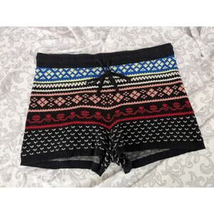 american eagle cotton blend sweater knit shorts size medium